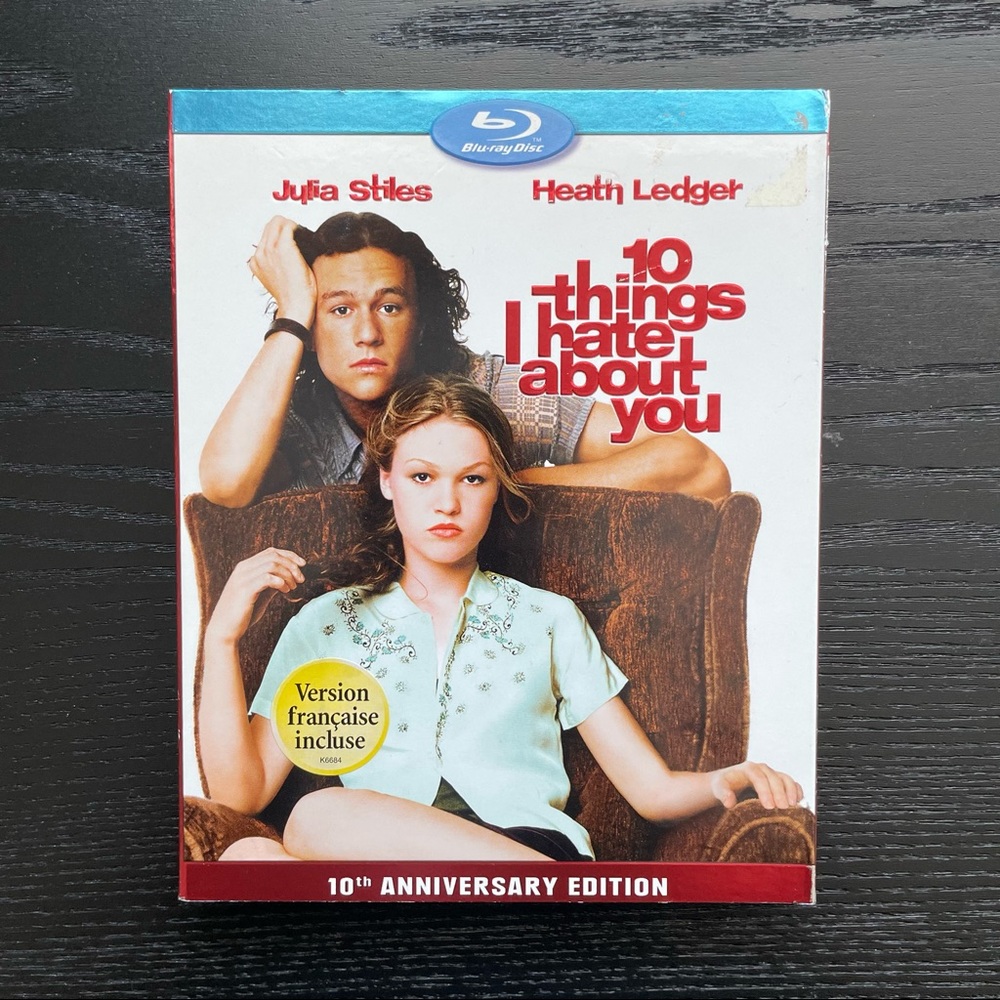 10 Things I Hate About You Movie Blu-Ray